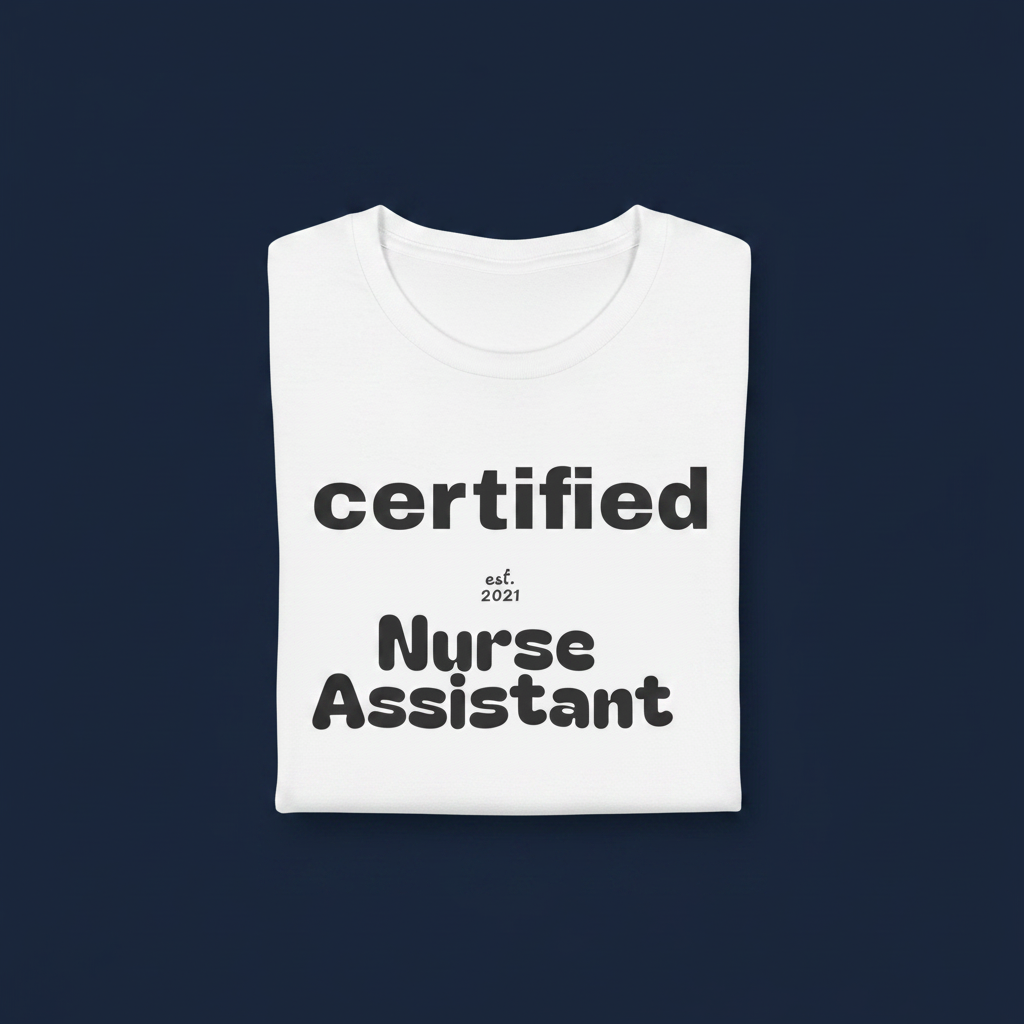 Certified Nurse Assistant - Folded Navy