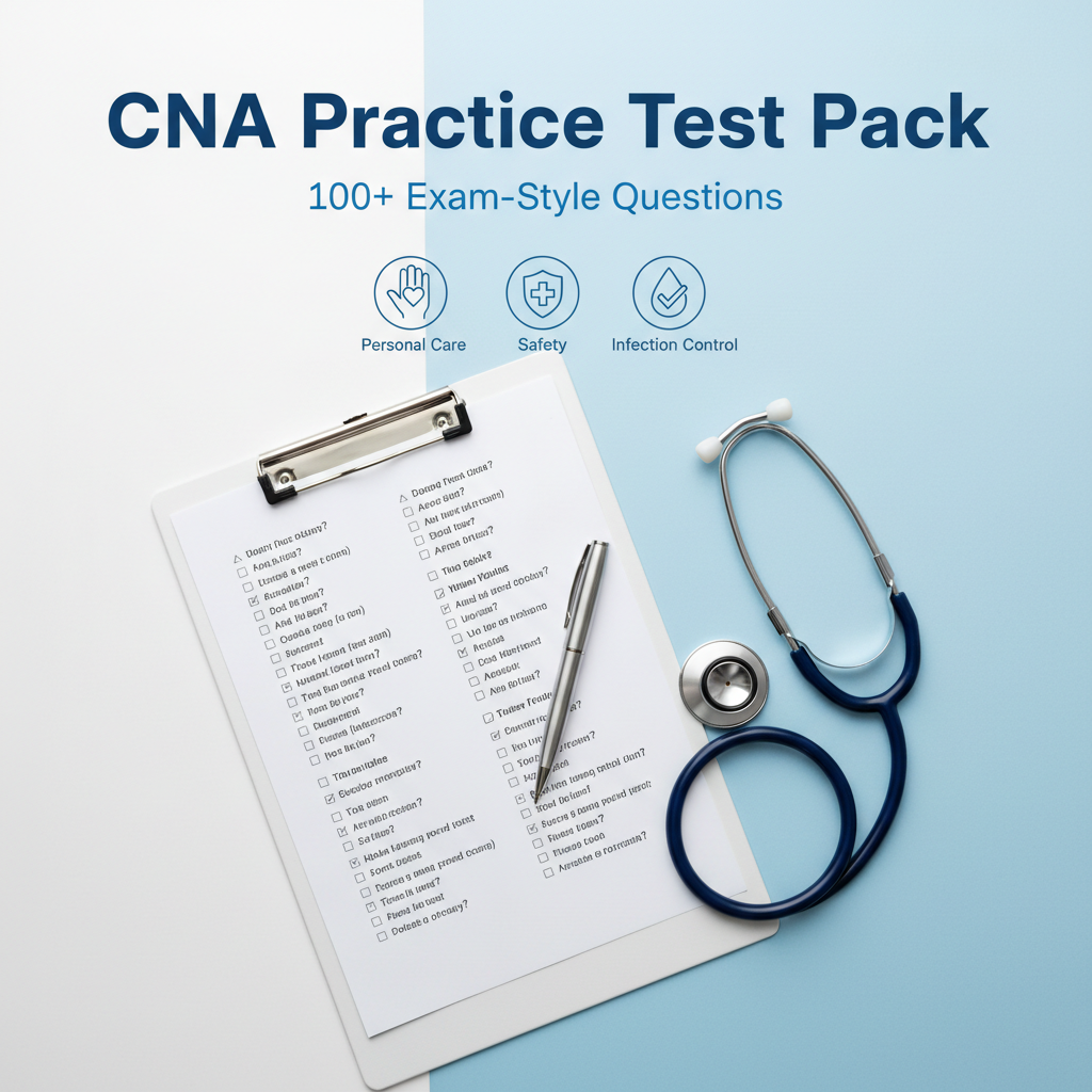 CNA Practice Test Pack