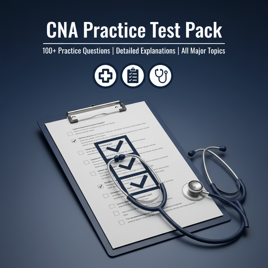 CNA Practice Test Pack